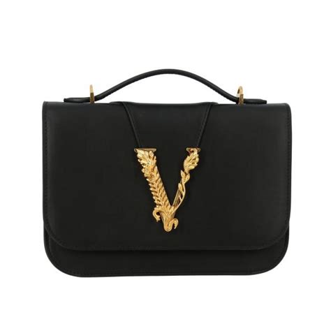 versace leather bag|Versace factory outlet.